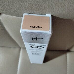 IT Cosmetics Your Skin But Better CC+ Color Correcting Cream SPF 50+ NIB Neu Tan